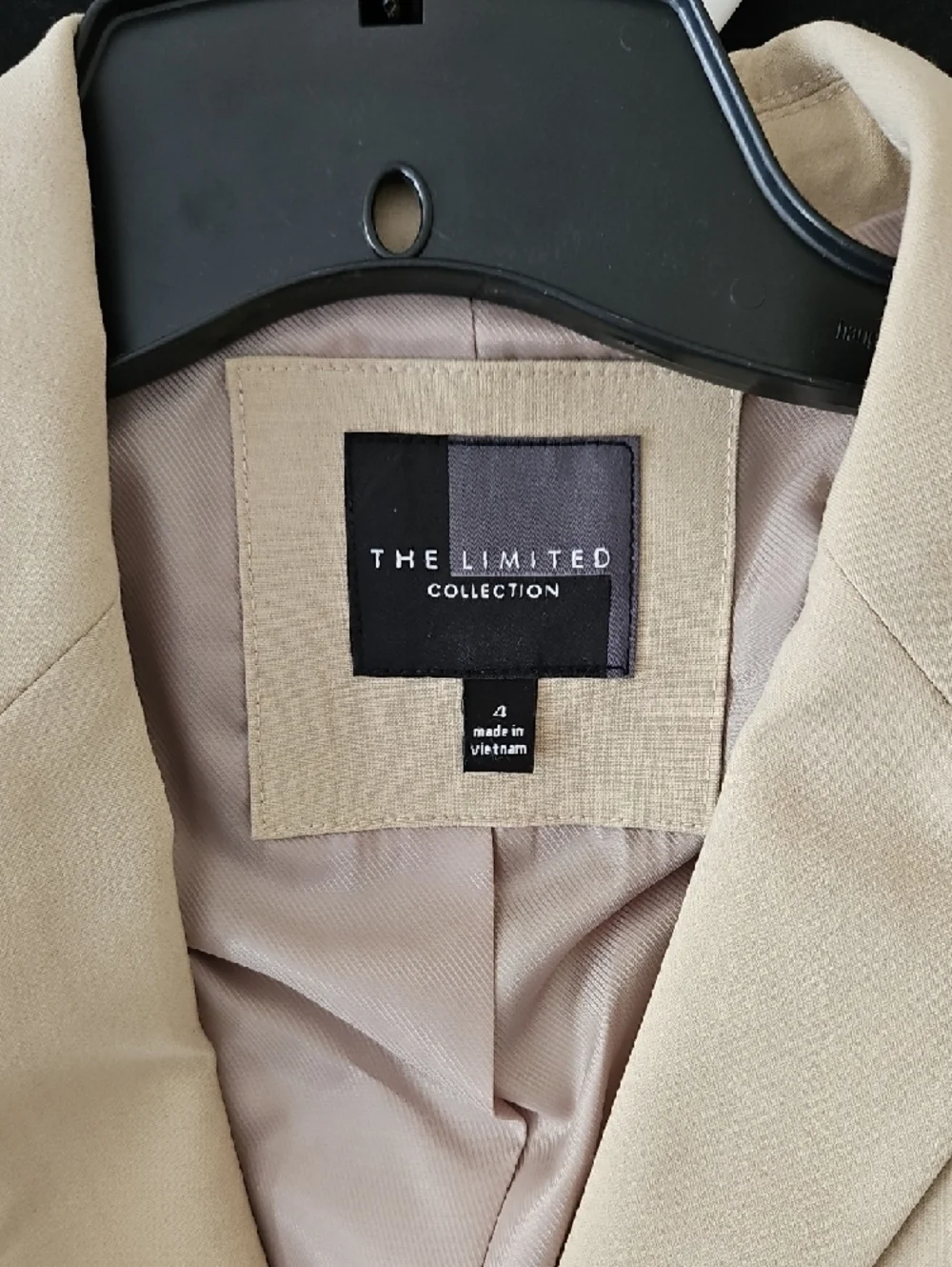 The Limited Beige Women's Tailored Two-Button Blazer and Pant Set - Picture 2 of 5